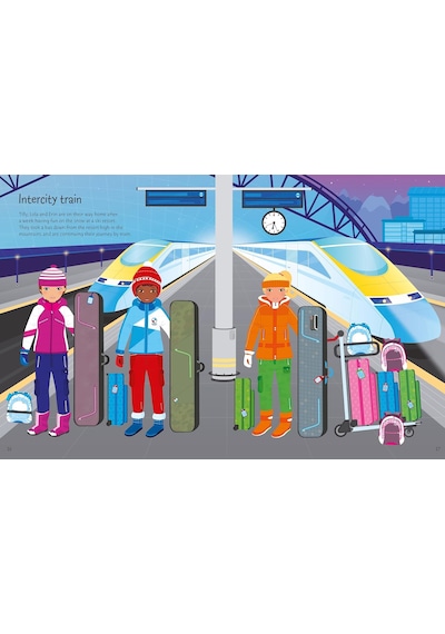 Sticker Dolly Dressing Travel 3 Adet Çok Renkli