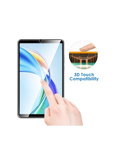 Honor Pad X7 8.7 Inç İle Uyumlu Kırılmaz Tablet Temperli Cam Ekran Koruyucu