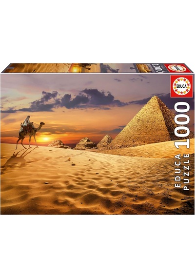 Educa 1000 Parça Çöldeki Deve - 19643 - Camel In The Desert