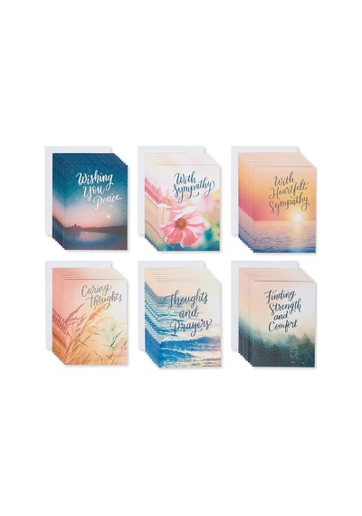 American Greetings Sempati Kartı Çeşitleri, Doğa 48 Adet 6582248