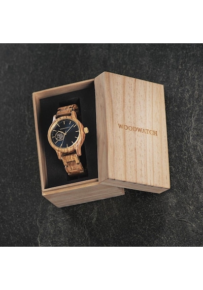 Woodwatch Ww-clh-1kbg Open-heart Sailor Ahşap Erkek Kol Saati 41 Mm
