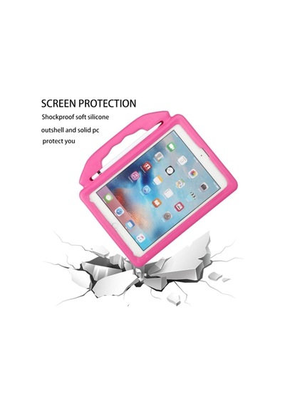 Samsung Galaxy Tab A9+ Plus Sm-x210 11 Uyumlu Inç Çocuklar Için Standlı Silikon Tablet Kılıfı Kılıf