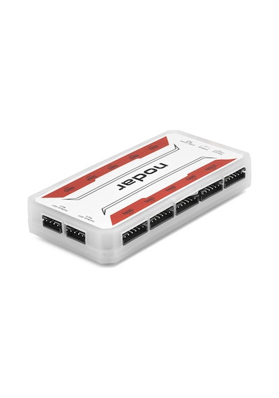Nodar Nd2806 Argb Fan Ve Led Kontrolcü Hub Seti Uzaktan Kumandalı Beyaz