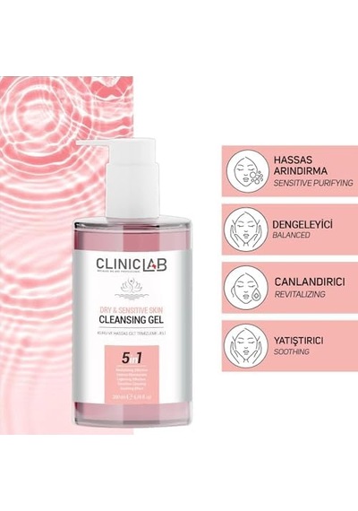 Kuru Ve Hassas Cilt Temizleme Jeli 200 Ml 37301865
