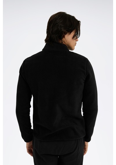 Reebok Pıer Polar Hz Siyah Erkek Polar Sweatshirt 000000000102035077