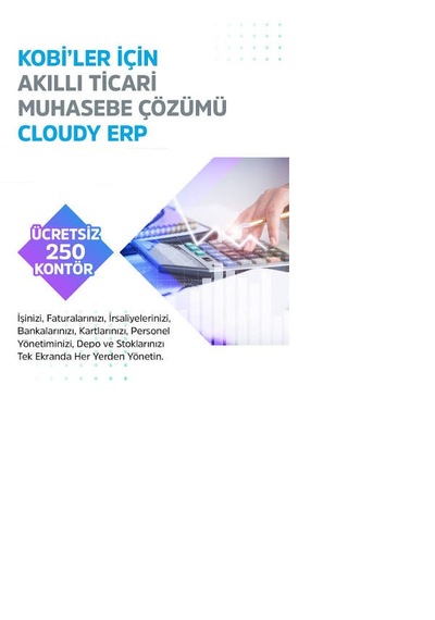 Edm Bilişim Cloudy Erp Akıllı Ticari Muhasebe Programı