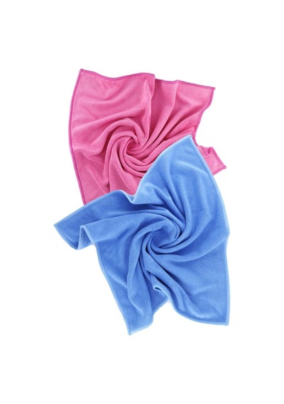 Silver Home Universal Mikrofiber Temizlik Bezi Pembe - Mavi 2'li 50 x 70 CM
