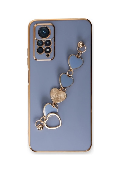 Gees Global Redmi Note 11 Pro Kılıf Esila Silikon - Gri Gbzs