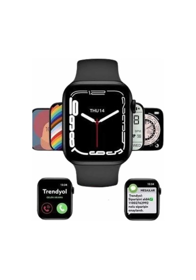 Yeni Model Akıllı Saat Dokunmatik Ekran Uni Amoled Ekran 44 Mm