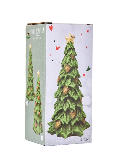 4 Adet Koopman Noel Ağacı 8x8x16 Cm Diğer