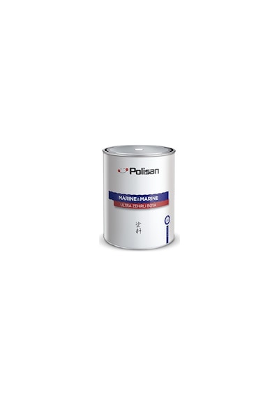 Polisan Marine Ultra Zehirli Boya Kırmızı Renk 2.1 L 3.6 Kg