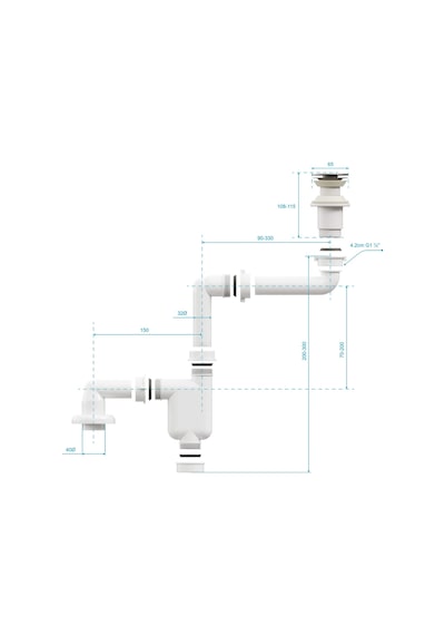 Aqua Bagno Smart Pop-up Sifon , Taşma Deliksiz Krom +comfort Yer Kazandıran Lavabo Sifonu -2 Parça Set Aqua Bagno Smart Pop-up Sifon , Taşma Deliksiz Krom +comfort Yer Kazandıran Lavabo Sifonu -2 Parça Set