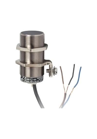 Telemecanique Sensors Xsav11373ex Endüktif Sensör Xsav - M30 - Sn10mm - 6..150c/mn - 12..48vdc - Kablo 2m