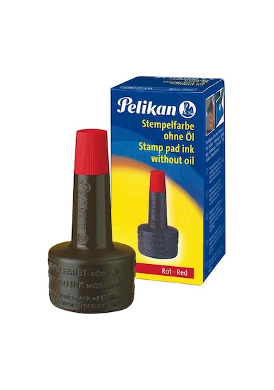 Pelikan Istampa Mürekkebi 30cc - Kırmızı