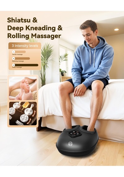 Comfıer 2025 Isı, Sıkıştırma, Yoğurma Ve Yuvarlama İle Shiatsu Ayak Masajı, Nöropati İçin Ayak Masajı, Plantar Fasiit, Daha Büyük Ayaklar İçin Geliştirilmiş Boyut 14 , Ev Veya Ofis Hediyesi Comfıer 2025 Isı, Sıkıştırma, Yoğurma Ve Yuvarlama İle Shiatsu Ayak Masajı, Nöropati İçin Ayak Masajı, Plantar Fasiit, Daha Büyük Ayaklar İçin Geliştirilmiş Boyut 14 , Ev Veya Ofis Hediyesi