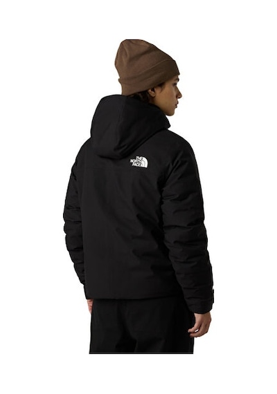 The North Face W Tnf Range Down Hooded Jacket Erkek Outdoor Montu Nf0a8dqtjk31 Siyah Siyah