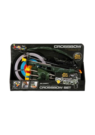 01035881 Sun-yfn-ok Set Crossbow Askeri 4 Vak Ok Sadak Hedefli Unisex