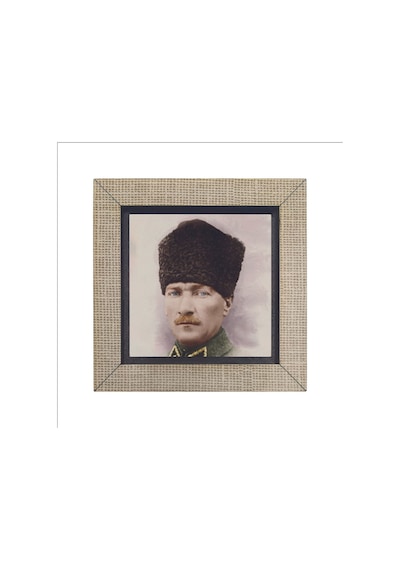 Mustafa Kemal Atatürk Baskılı Mdf Magnet 7x7 350