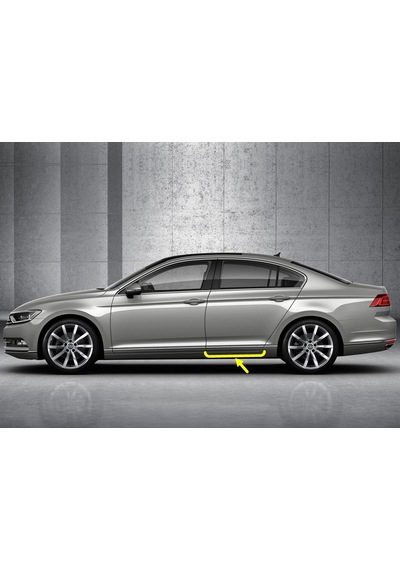 VW Passat B8 2015-19 Sol Arka Kapı Bandı Çıtası Kromaj 3G0853333A