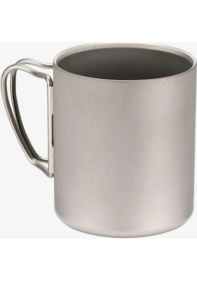 Snow Peak Ti-double 300 Mug, Titanyum Çift Cidarlı Kamp Kupası, Ultra Hafif, 300 Ml Çok Renkli