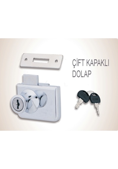 555 - Canex Cam Dolap Kilidi - Tek Kapaklı Kilit
