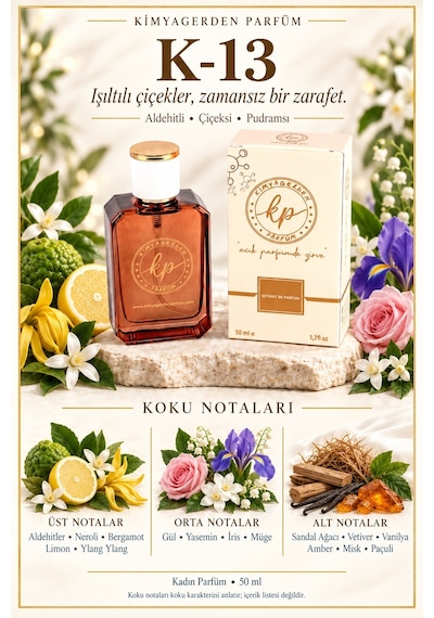 KP K-13 Kadın Parfüm EDP 50 ML