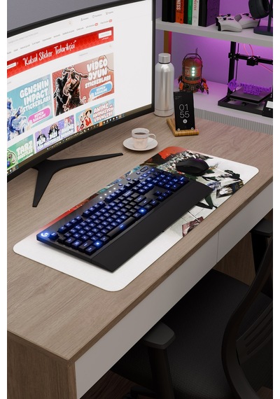Metaphor: Refantazio Dikişli Kauçuk Oyuncu Mousepad V5 - 70x30 Xl Gaming Mouse Pad