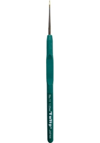Abarta Tulip Silikon Elastik Saplı Dantel Tığ No:11 & 1.05mm Yeşil No 11 - 1,05 Mm