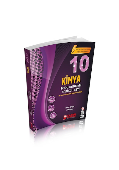Zafer Yayınları 10. Sınıf Kimya Soru Bankası Fasikül Seti
