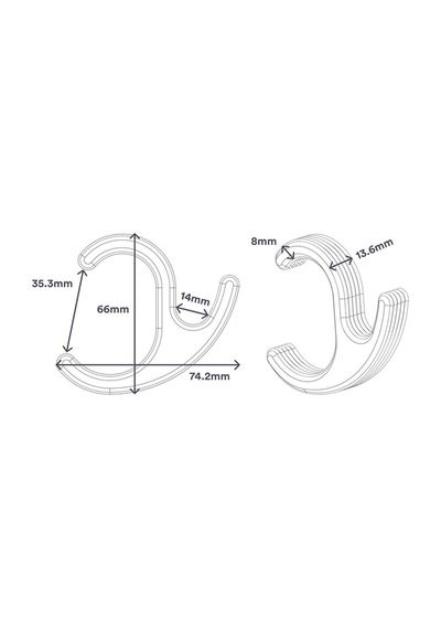 Universal Table Hanger / Bag Hanger / Desk Hook: Masa Kenarı Askısı / Çanta Askısı / Masa Kancası