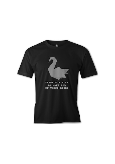 Prison Break - A Plan Siyah Erkek Tshirt
