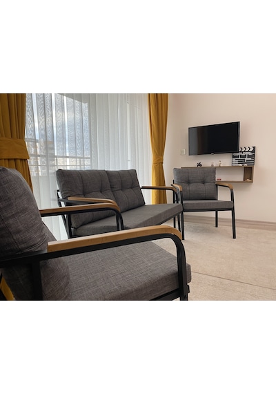 Modern Venüs Balkon, Bahçe, Cafe - Metal Kanepe Koltuk Takımı - 2+1+1 Antrasit Modernsh14 Antrasit Modern Venüs Balkon, Bahçe, Cafe - Metal Kanepe Koltuk Takımı - 2+1+1 Antrasit Modernsh14 Antrasit
