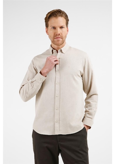 İmza Bej - Taba Düğmeli Yaka Uzun Kol Cepsiz Slim Fit Pamuklu Gömlek 1004255233 Bej - Taba İmza Bej - Taba Düğmeli Yaka Uzun Kol Cepsiz Slim Fit Pamuklu Gömlek 1004255233 Bej - Taba