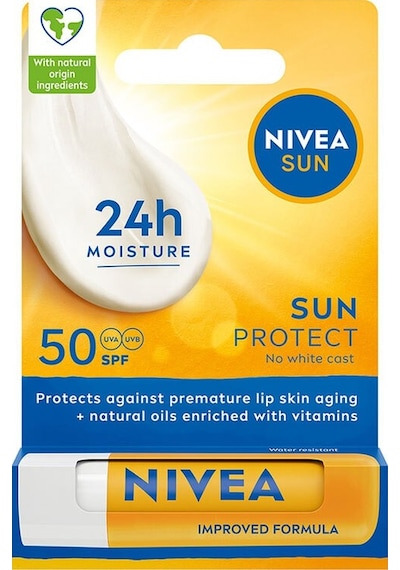 Nivea Sun Spf50 Yüksek Güneş Koruyucu Dudak Bakım Kremi 4.8 Gr