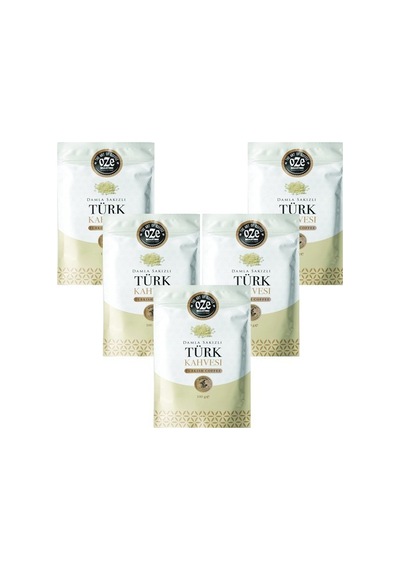 Oze Damla Sakızlı Türk Kahvesi 5 x 100 G
