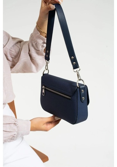 Just Polo Kadın Krem Camel El Ve Omuz Çantası 346005mh Lacivert