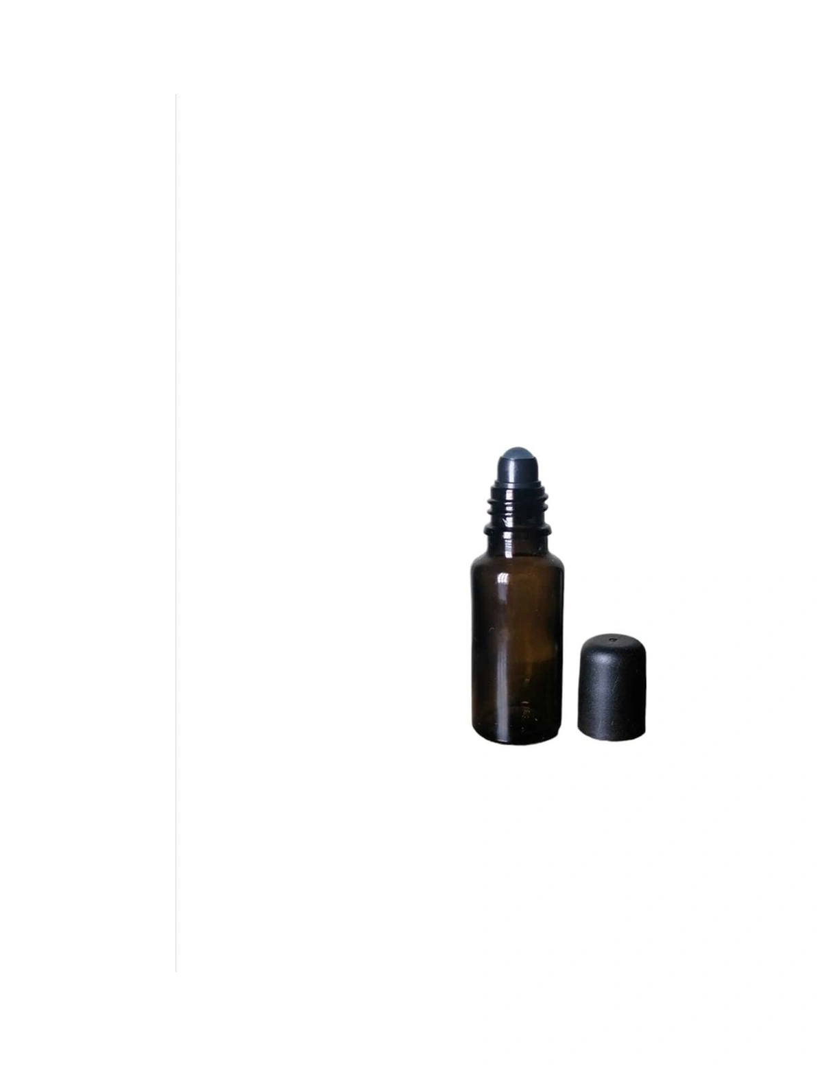 20ml Kahverengi Cam Şişe Roll-on Şişe, 50 Adet, Bilye Başlıklı Şişe, Cam Şişe, Roll-on Şişesi, Amber Şişe