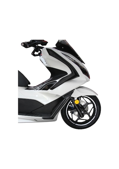 GP Kompozit  Honda PCX 125 / 150 2021-2024 Uyumlu Üst Bacak Koruma Siyah