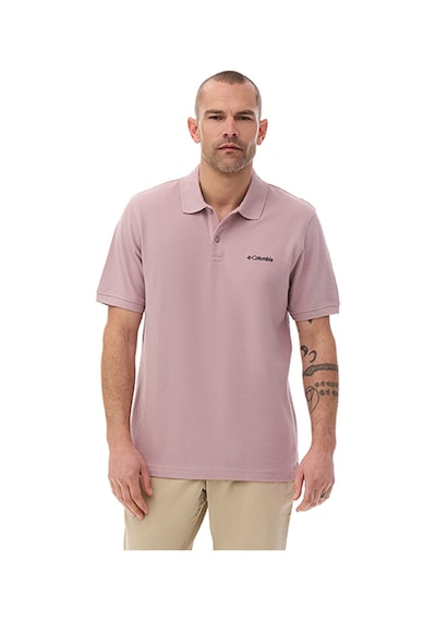 Columbia Cascade Range Solid Polo Iı Erkek Mor Outdoor Polo Yaka T-shirt Cs0214-556
