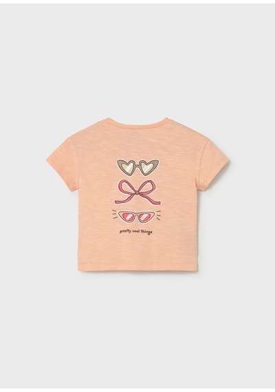 Mayoral Kız Bebek Sırt Baskılı Tshirt Turuncu Turuncu Mayoral Kız Bebek Sırt Baskılı Tshirt Turuncu Turuncu