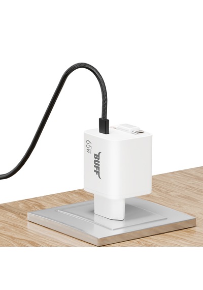 Buff Blc65 Pd 65w Geri Çekilebilir Kablolu Hızlı Şarj Cihazı