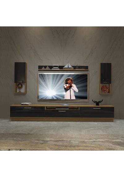 Decoraktiv Trendstyle 270da Mdf Tv Ünitesi Tv Sehpası Pera - Siyah