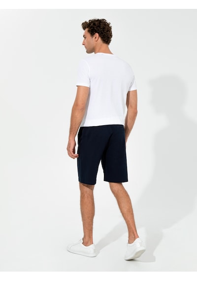 Cacharel Lacivert Comfort Fit Örme Şort