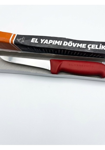 Silver Series El Yapımı Dövme Çelik Profesyonel Et İşleme Bıçağı