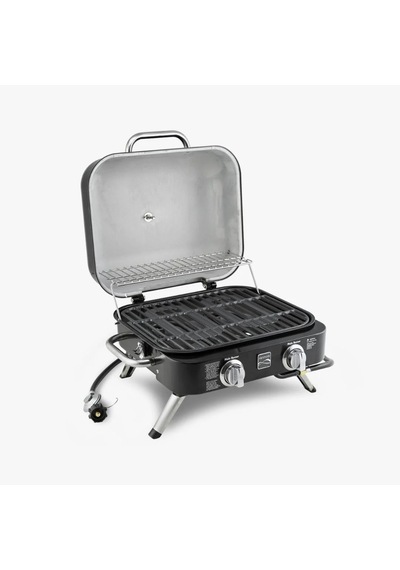 Kenmore Masa Üstü Gazlı Barbekü Siyah Siyah