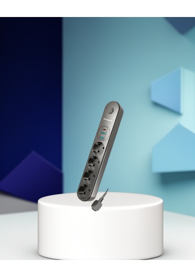 4'lü Çoklu Priz 2 Usb Type-c Girişli Akım Korumalı Diğer