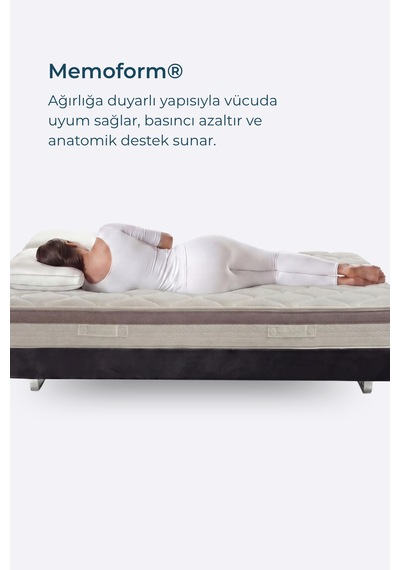 Firenze Ultra Ortopedik Anti Stres Memory Foam Yatak Made İn Italy