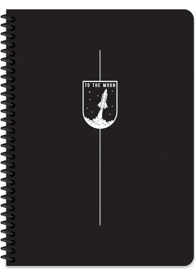 16.5x22.5 Çizgili Defter Uzay 80 Yaprak