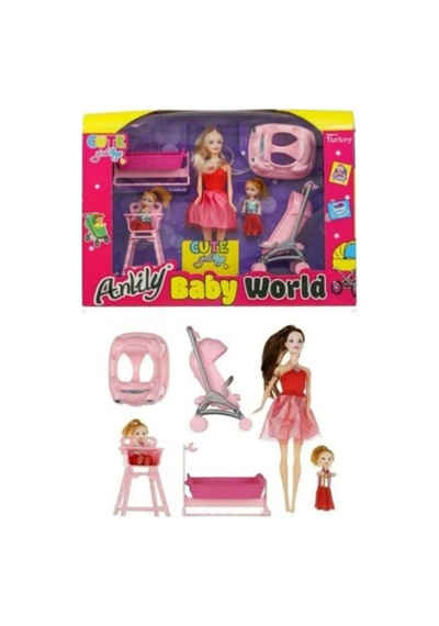 2431 Anlily Kutuda Baby World Anne Bebek Oyuncak