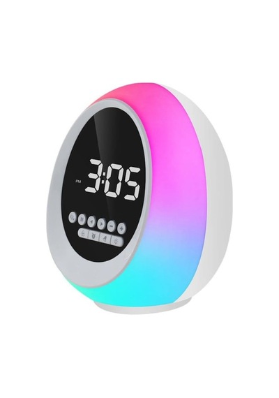 Çalar Saatli Bluetooth Hoparlör, Rgb Led Gece Lambası, Fm Radyo, Zamanlayıcı, Dokunmatik Ve Ayarlanabilir Işık, Usb Şarjlı Dijital Alarm Saati P13 Çalar Saatli Bluetooth Hoparlör, Rgb Led Gece Lambası, Fm Radyo, Zamanlayıcı, Dokunmatik Ve Ayarlanabilir Işık, Usb Şarjlı Dijital Alarm Saati P13